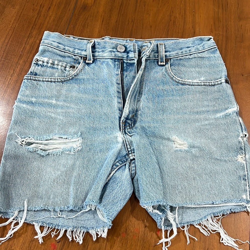 Vintage Levi’s 505 cutoff shorts
